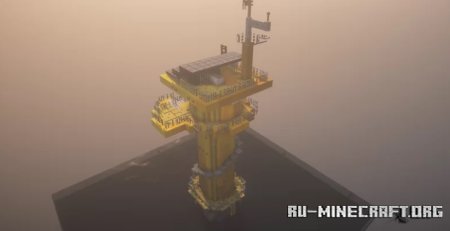  Oceanographic Observation Tower  Minecraft