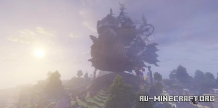  The Howl Moving Castle in Minecraft - Created by NewMY123  Minecraft