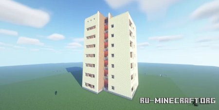  Soviet house tower  Minecraft