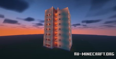  Soviet house tower  Minecraft