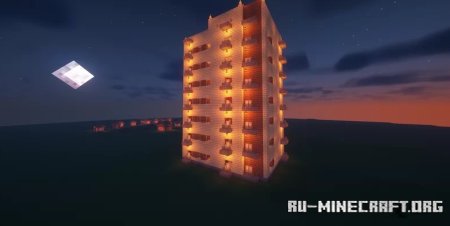  Soviet house tower  Minecraft