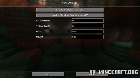  Concentration  Minecraft 1.21