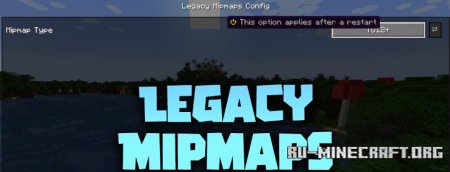 Скачать Legacy Mipmaps для Minecraft 1.21