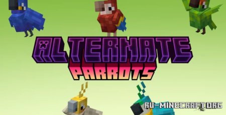  Alternate Parrots  Minecraft 1.21