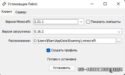  Fabric ModLoader  Minecraft 1.21.1