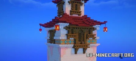  Oriental temple by Stasio_Industry  Minecraft