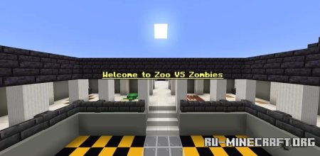  Zoo VS Zombies Tower Defense Game  Minecraft