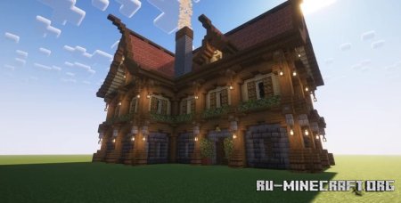  Stylized medieval house  Minecraft