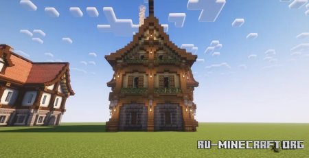  Stylized medieval house  Minecraft