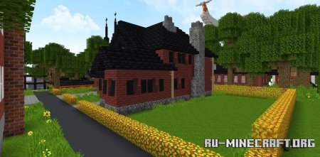  Red Canadian House  Minecraft