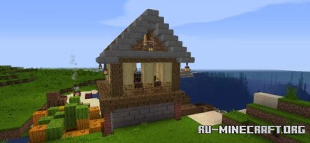  Riverside survival house  Minecraft