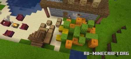  Riverside survival house  Minecraft