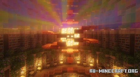  Underground Library Villager Trading Hall  Minecraft