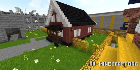  1950s canadian typical house  Minecraft