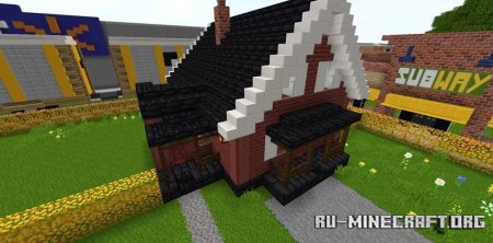  1950s canadian typical house  Minecraft