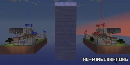  TNT Wars - Blue vs Red  Minecraft