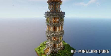  Medieval Medium Lighthouse  Minecraft