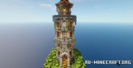  Medieval Medium Lighthouse  Minecraft