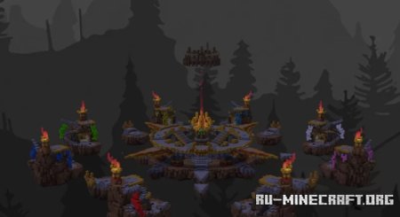  Dragonstar Bedwars Map  Minecraft