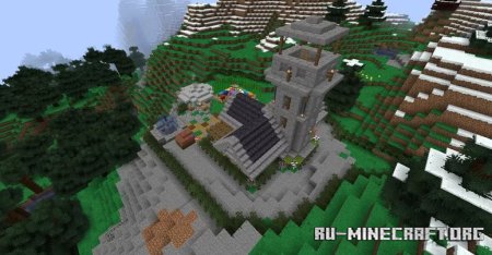  Survival Starter MINI Castle  Minecraft