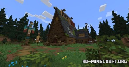  Mystery Shack with Interior  Minecraft