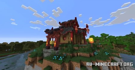  Asian temple by STHproduction  Minecraft