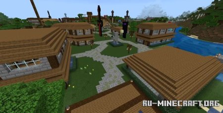  MountainSide Villages  Minecraft