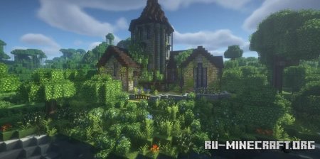  Herbalists Cottage by Animetheemo  Minecraft