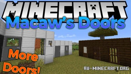  Macaws Doors  Minecraft 1.21.1