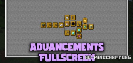  Advancements Fullscreen  Minecraft 1.21.1