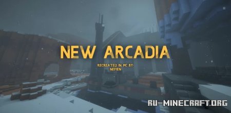  New Arcadia from Destiny 2  Minecraft