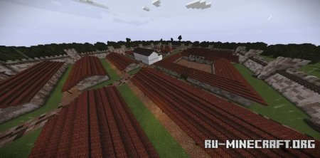  Roman style small fortress  Minecraft