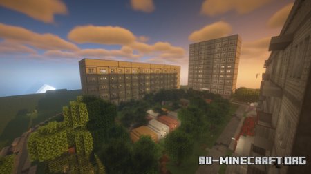  Post-Soviet Dvor  Minecraft