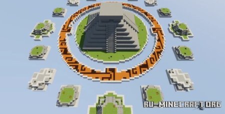  SkyWars Map Mayas (Mexico)  Minecraft