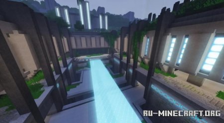  Alpha Halo Ruins - Halo PVP Map  Minecraft