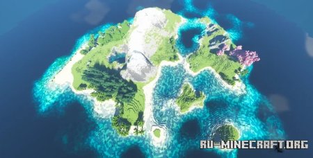  Beautiful Islands Map  Minecraft