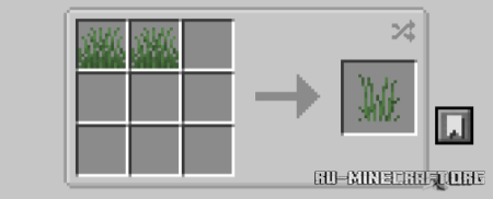  Craftable Tall Grass  Minecraft 1.21.1