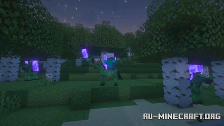  Zombie Horsemen  Minecraft 1.21.1