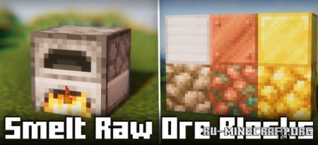  Smelt Raw Ore Blocks  Minecraft 1.21.1