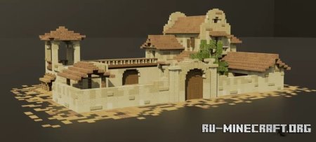  Spanish Villa  Minecraft