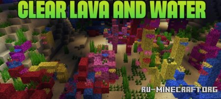  Clear Lava and Water  Minecraft 1.21