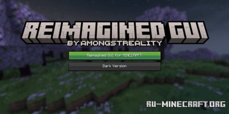  Reimagined GUI (Dark)  Minecraft 1.21