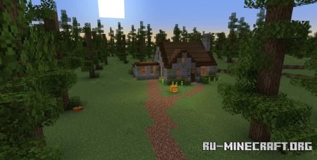  Cabin in the woods by Traintrackz  Minecraft