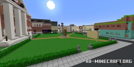  Back to the Future Courtyard 1955  Minecraft