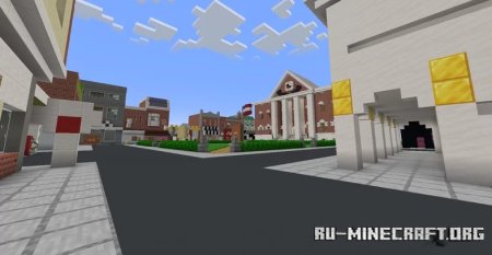  Back to the Future Courtyard 1955  Minecraft