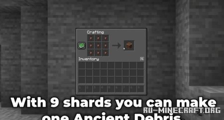  Overworld Netherite Ore  Minecraft 1.20.1