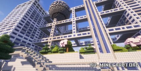  Fuji Broadcasting Center  Minecraft