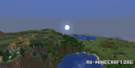  Circular Sun and Moon  Minecraft 1.21