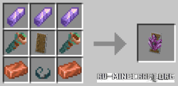  Amethyst Shield  Minecraft 1.21.1