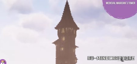  Medieval Magician's Tower  Minecraft